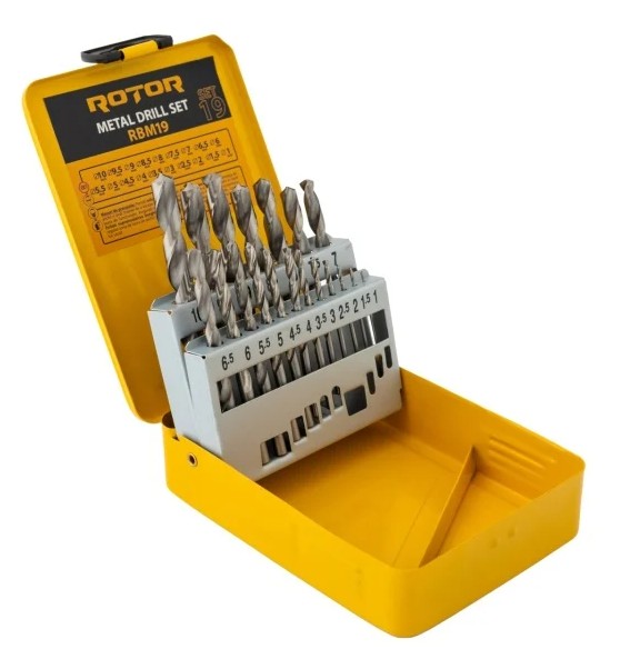 RBM19 Set burghie metal, 19 piese ROTOR