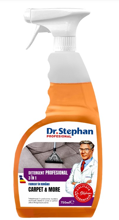 Detergent tapiterii si covoare Dr. Stephan Carpet&More 750ml