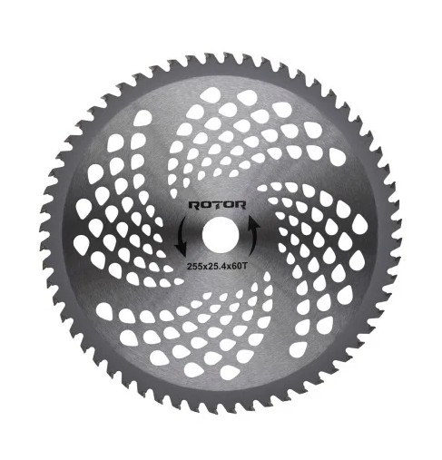 Disc motocoasa cu dinti Vidia 60T 255x25.4x1.3mm Rotor