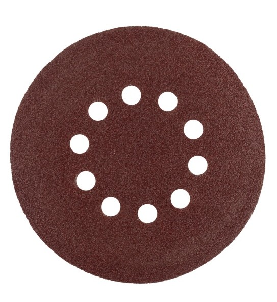 KD225,180 Discuri abrazive pentru slefuitor cu excentri diametru 225 mm P180 set 10 buc. PROCRAFT