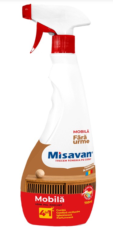 Solutie curatare mobila Misavan 4in1 750ml