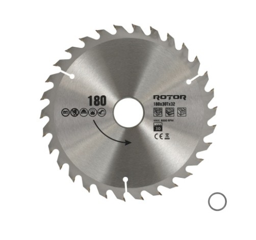 180X32 30T disc de taiat lemnul ROTOR
