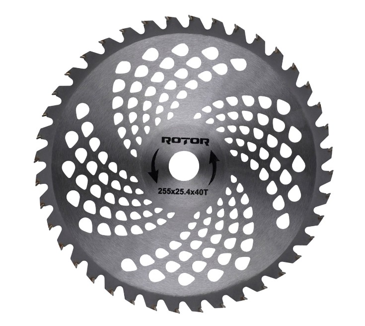 Disc motocoasa ondulat cu dinti vidia 40T 255x25.4x1.3 mm ROTOR