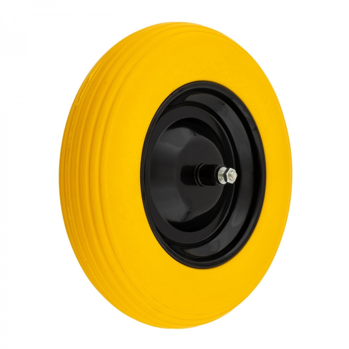 350-8 Roata poliuretanica pentru roaba cu bucsa ax 16x14