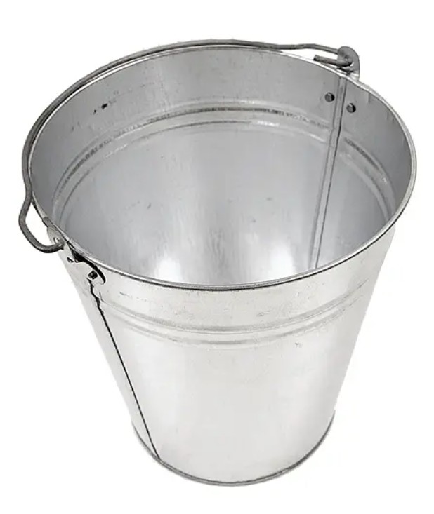 Galeata Metal Zincata 15L