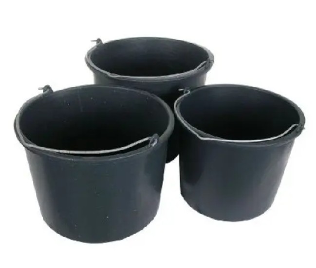 Galeata Plastic Neagra 16L