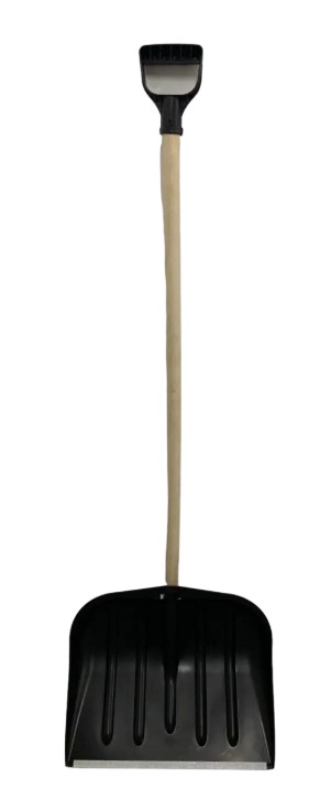 Lopata Zapada Neagra Plastic 45cm cu Coada