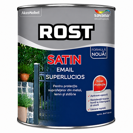 ROST SATIN EMAIL SUPERLUCIOS ROSU 4 L