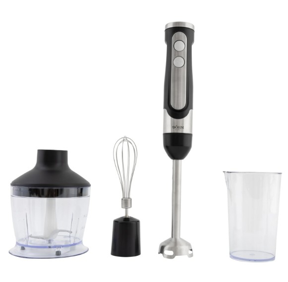 BHB-2780 Blender vertical multifunctional 4 in 1, 1200W, carcasa inox Negru - BOHM