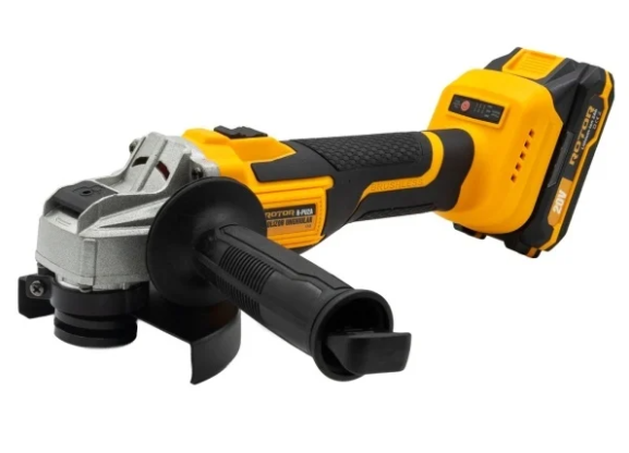 Polizor unghiular cu acumulator ROTOR R-PU2A 20V / 2Ah, brushless